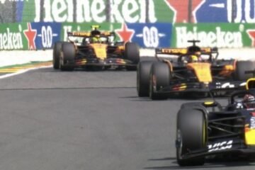 F1. MAX DEVANT LES McLAREN EN ´SPRINT A SPA. OCON, 5 ET HADJAR, 8