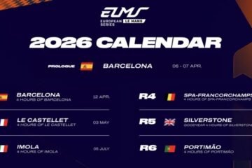 ELMS. LE CALENDRIER 2026 EST CONNU