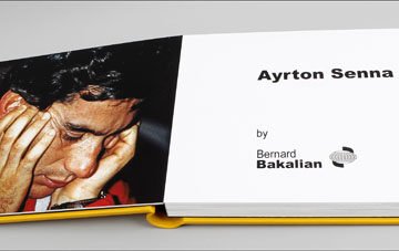 UN SUBLIME LIVRE D’ART SUR AYRTON SENNA