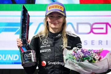  F1 ACADEMY. DORIANE PIN SACRÉE CHAMPIONNE 2025 A LAS VEGAS