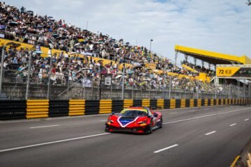  MACAO GT. FERRARI AVEC FUOCO ET YE DOMINENT LA MANCHE QUALIFICATIVE