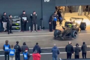 F1 2026. LA NOUVELLE CADILLAC EN PISTE A SILVERSTONE