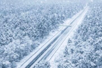 LE CIRCUIT DES 24 HEURES DU MANS SOUS LA NEIGE