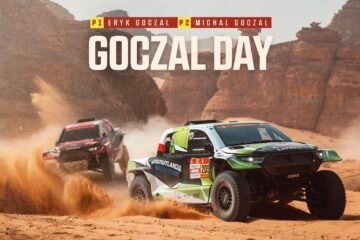 DAKAR. LA SPECIALE AU JEUNE (20 ANS) ERIK COCZAL. LA TÊTE POUR NANI ROMA