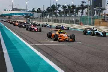 FORMULE RÉGIONALE MOYEN ORIENT. AL DHAHERI- HO ET ABKHAZAVA, 1ERS VAINQUEURS A ABU DHABI