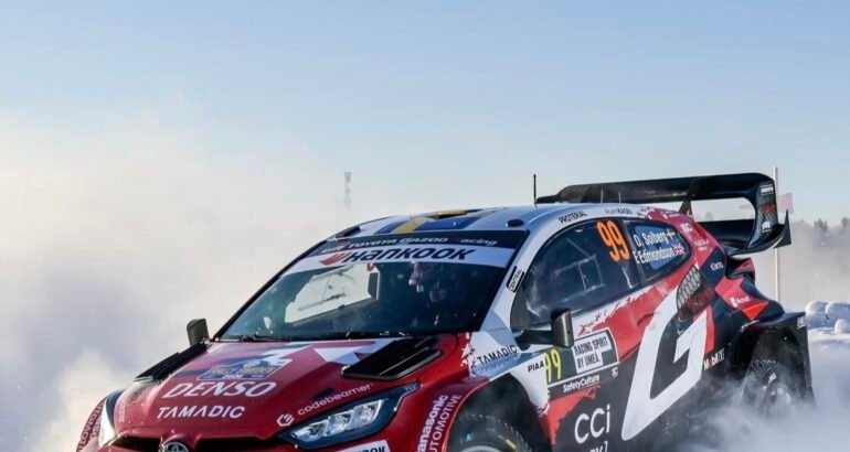  WRC. OLIVER SOLBERG DÉBUTE VICTORIEUSEMENT AU RALLYE DE SUÉDE
