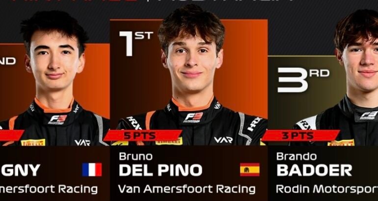 F3. A MELBOURNE EN SPRINT L’ESPAGNOL DEL PINO DEVANCE LE FRANÇAIS DELIGNY