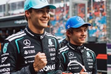 F1. VICTOIRE ET DOUBLÉ DES MERCEDES AVEC RUSSELL ET ANTONELLI. DEVANT LES FERRARI