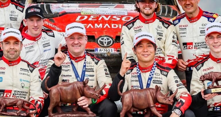 WRC. VICTORIEUX DU PRESTIGIEUX SAFARI KENYA, KATSUTA RENTRE DANS L’HISTOIRE !