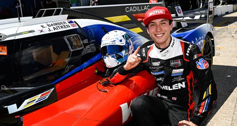 12 HEURES DE SEBRING. POLE POUR JACK AITKEN ET LA CADILLAC WHELEN