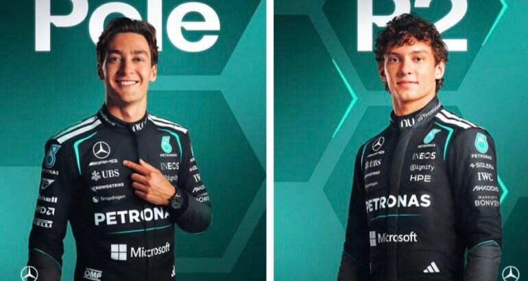  F1. A SHANGHAÏ, LES MERCEDES EN POLE ET 1èreLIGNE AUX QUALIFICATIONS DE LA COURSE ‘SPRINT  DU GP DE CHINE