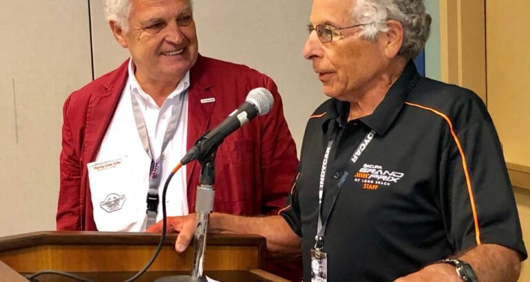 DÉCÉS  DE JIM MICHAELIAN, LE PROMOTEUR DU GP DE F1 DE LONG BEACH AVEC CHRIS POOK