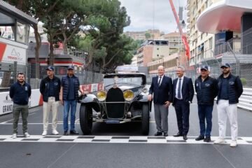 GP MONACO HISTORIQUE. LE PRINCE ALBERT A TOURNÉ AVEC LA BUGATTI ROYALE