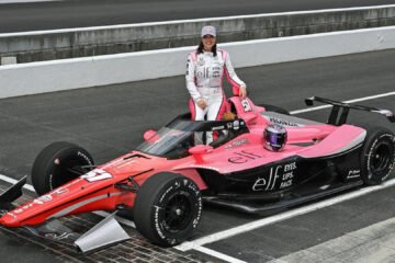 INDY 500 2026. KATHERINE LEGGE EN PISTE A INDIANAPOLIS