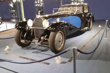 GP MONACO HISTORIQUE. LE PRINCE ALBERT II AU VOLANT DE LA CÉLÉBRISSIME BUGATTI ROYALE !
