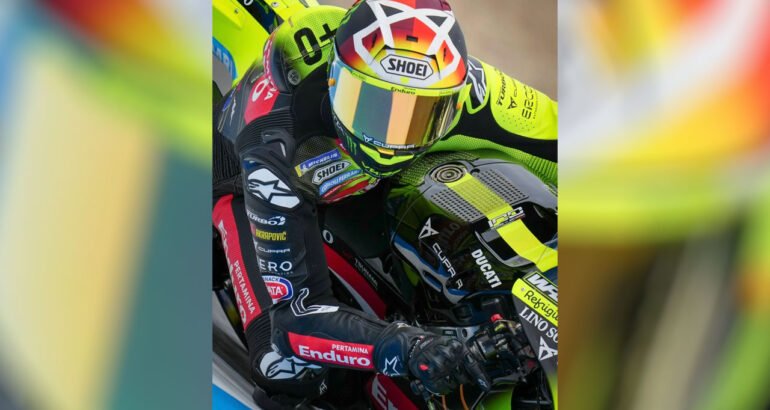  MOTOGP AU GP D’ITALIE AU MUGELLO. DI GIANNANTONIO PREMIER LEADER