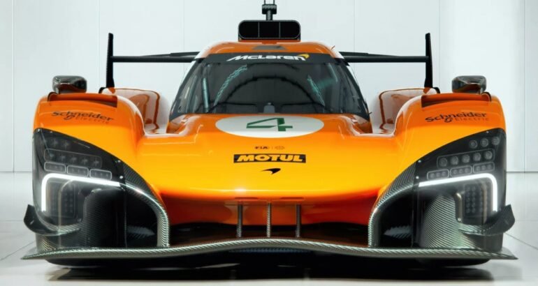 WEC. LA McLAREN HYPECAR EN PISTE EN ITALIE A VARANO