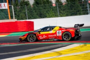 24 HEURES DE SPA.  FERRARI EN TETE AU PETIT MATIN ARDENNAIS