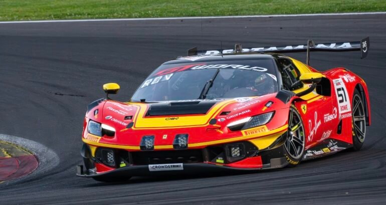  24 HEURES DE SPA. ROVERA ET FERRARI EN POLE