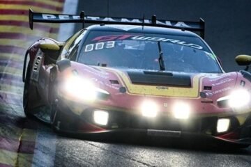 24 HEURES DE SPA.  FERRARI EN TETE AU PETIT MATIN ARDENNAIS