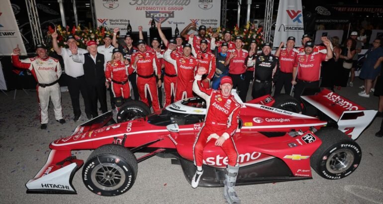  INDYCAR A MADISON. NEWGARDEN RETROUVE LA VICTOIRE !