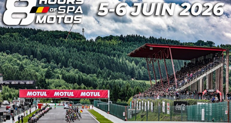 EWC FIM: 8 HEURES DE SPA: SECONDE MANCHE DU CHAMPIONNAT DU MONDE D’ENDURANCE MOTOS.