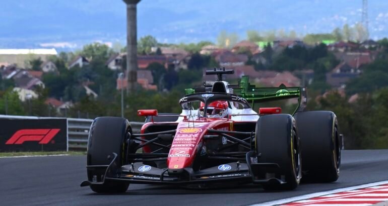F1. LA FERRARI DE LECLERC DEVANCE LA RED BULL DE VERSTAPPEN ET HAMILTON AUX LIBRES 1 DE BUDAPEST