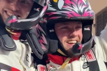  WRC.  OLIVER SOLBERG  SEREIN APRÉS LE RALLYE D’ ESTONIE