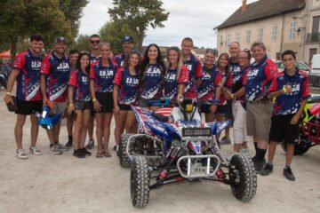LES 21 REINES DU QUAD AU DÉPART DU MONDIAL A PONT DE VAUX