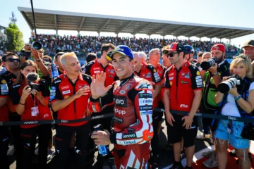  MOTOGP. MARC MARQUEZ  DEVANCE MARCO BEZZECCHI ET JORGE MARTIN DANS LA COURSE ‘SPRINT DE MISANO