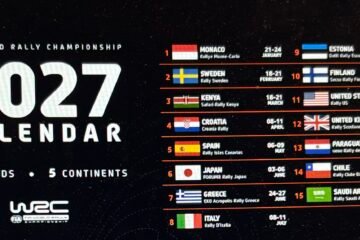 WRC. UN CALENDRIER MONDIAL RECORD DE … 15 RALLYES EN 2027