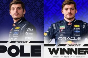 F1. COURSE SPRINT DE SINGAPOUR. MAX CONTINUE SA DOMINATION DEVANT LES FERRARI