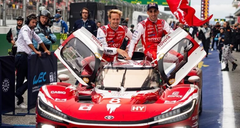 VAINQUEUR ET DOUBLÉ DES TOYOTA A CATALUNYA AVEC EN PLUS LE TITRE MONDIAL